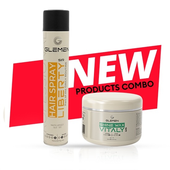 Pachet promo - Glemen - Ceara lucioasa + Fixativ 