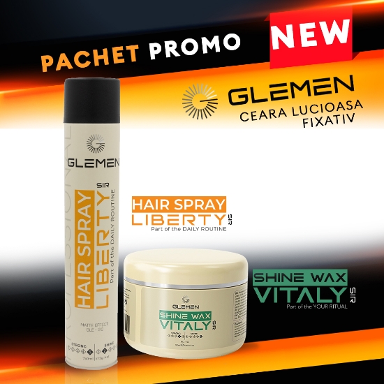 Pachet promo - Glemen - Ceara lucioasa + Fixativ