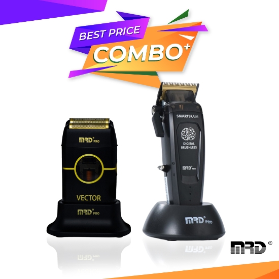 Set MRD - Masina de tuns + Masina de ras (shaver) - Black 