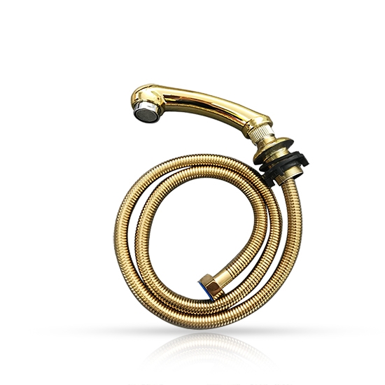 Furtun + para dus scafa frizerie - MENOSER - Gold - 703G