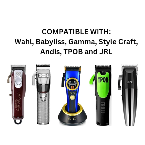 Lama fixa  - WEZTECK - pentru masina de tuns - cu gratar reglabil inclus  - Verde