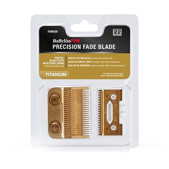 Cutit pentru masina de tuns Fade Blade BABYLISS - PRO FX8022G - Gold