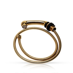 Furtun + para dus scafa frizerie - MENOSER - Gold - 703GA