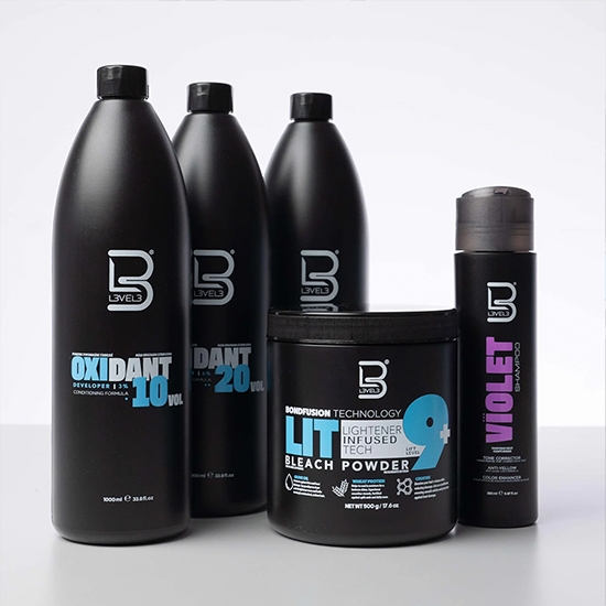 Pudra decoloranta -  L3VEL3  9+ nivel - 500 gr  