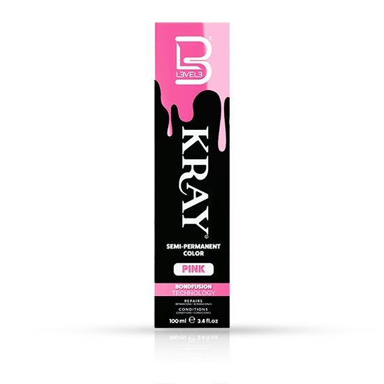 Vopsea semi - permanenta - L3VEL3 -  Roz - 100 ml  