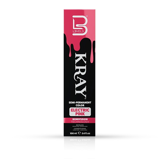 Vopsea semi - permanenta - L3VEL3 -  Roz Electric - 100 ml 