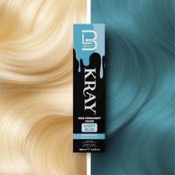 Vopsea semi - permanenta - L3VEL3 -  Albastru Deschis - 100 ml   