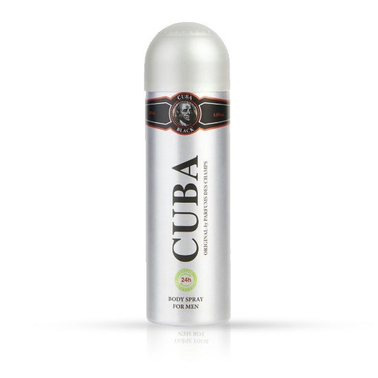 Deodorant spray CUBA - pentru barbati - Black - 200 ml 