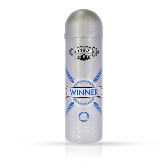 Deodorant spray CUBA - pentru barbati - Winner - 200 ml   