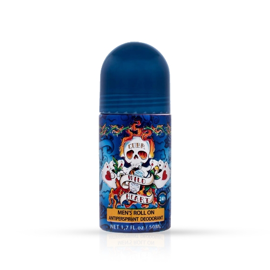 Deodorant Roll on - CUBA - pentru barbati - Wild Heart - 50 ml    