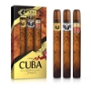 Set - apa de toaleta CUBA - pentru barbati - Trio I - 3 x 35 ml  
