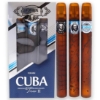 Set - apa de toaleta CUBA - pentru barbati - Trio II - 3 x 35 ml 