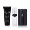 Set - apa de toaleta 90 ml + gel de dus 200 ml + after shave 100 ml - CUBA - pentru barbati - Black
