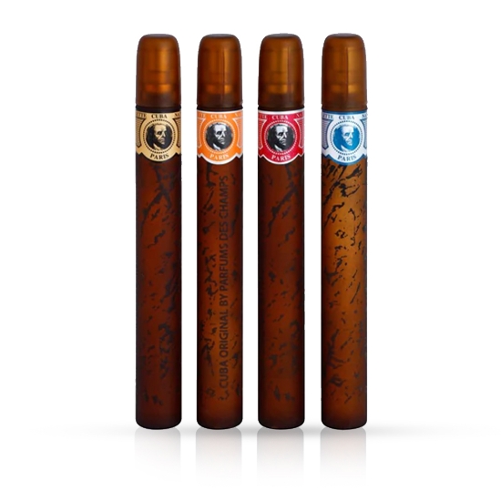 Set - apa de toaleta CUBA - pentru barbati - Classic - 4 x 35 ml  