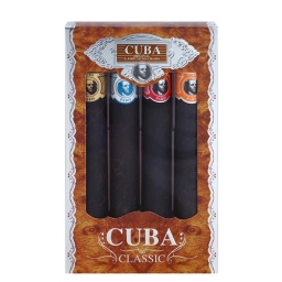 Set - apa de toaleta CUBA - pentru barbati - Classic - 4 x 35 ml  