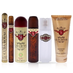 Set - apa de toaleta 35 ml si 100 ml+ gel de dus 200 ml + after shave 100 ml  + deodorant spray 200 ml- CUBA - Must have Royal