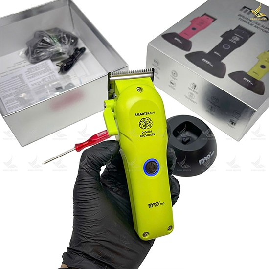 Masina de tuns - MRD - Smart Brain - Green - 7.200 RPM - HC 3969ST