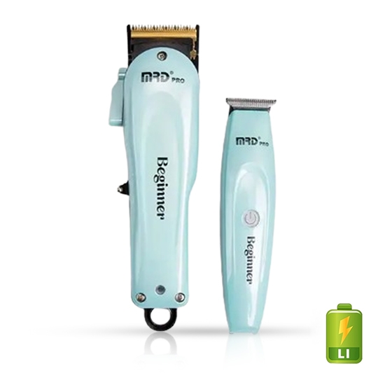 Set MRD - Masina de tuns + Masina de contur - fara fir - Beginner Blue 