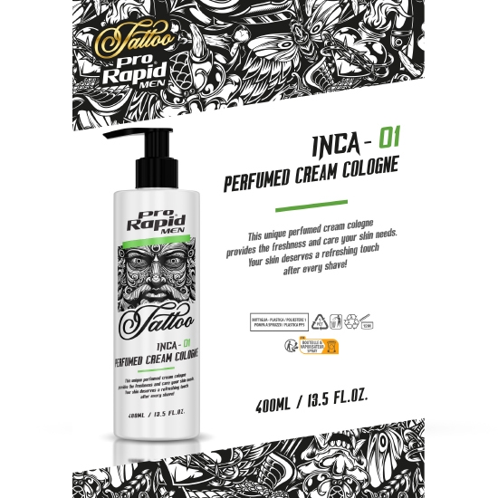 After shave colonie crema - PRORAPID - Inca 01 -  400 ml 