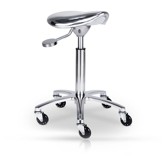 Scaun ajutor frizer - MIRPLAY - Twins - Argintiu