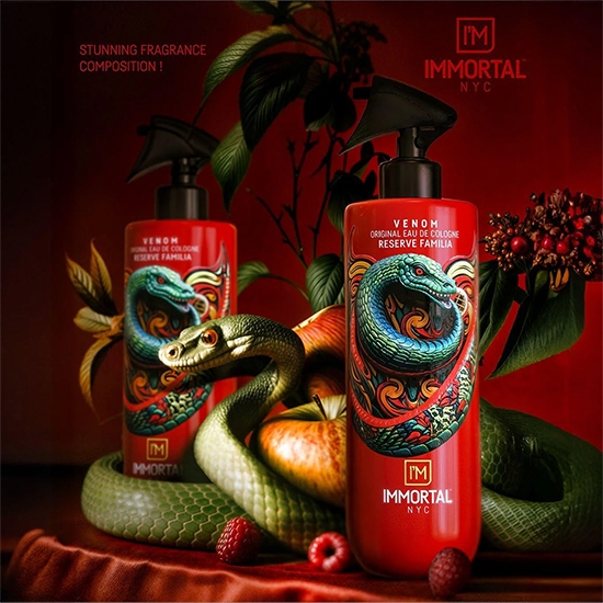 After shave colonie - IMMORTAL - Venom - 500 ml  