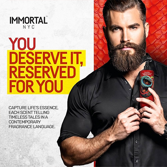 After shave colonie - IMMORTAL - Venom - 500 ml  