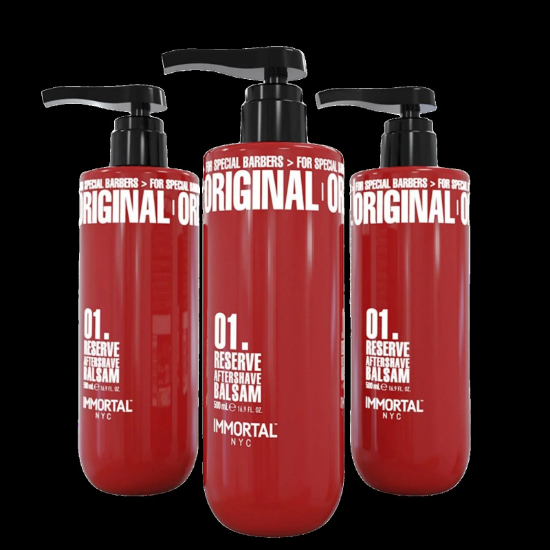 After shave balsam - IMMORTAL - Reserve 01 - 500 ml 