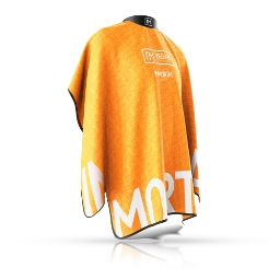 Pelerina frizerie/coafor - IMMORTAL - INFUSE / I AM VEGAN - Portocalie