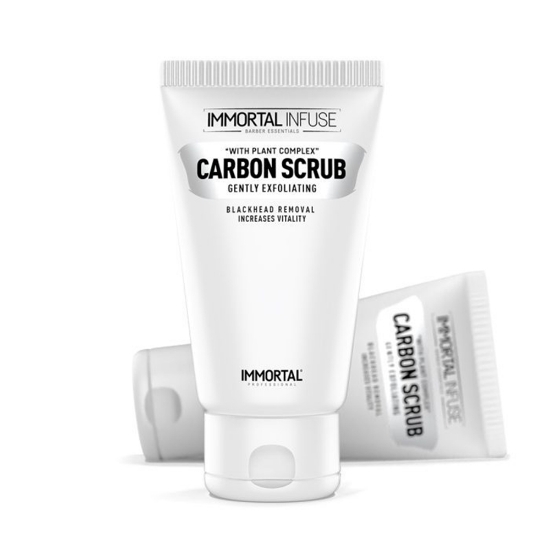 Scrub exfoliant fata - IMMORTAL - carbon - 150 ml 