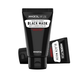 Masca pentru puncte negre - black - IMMORTAL - 150 ml  - peel off