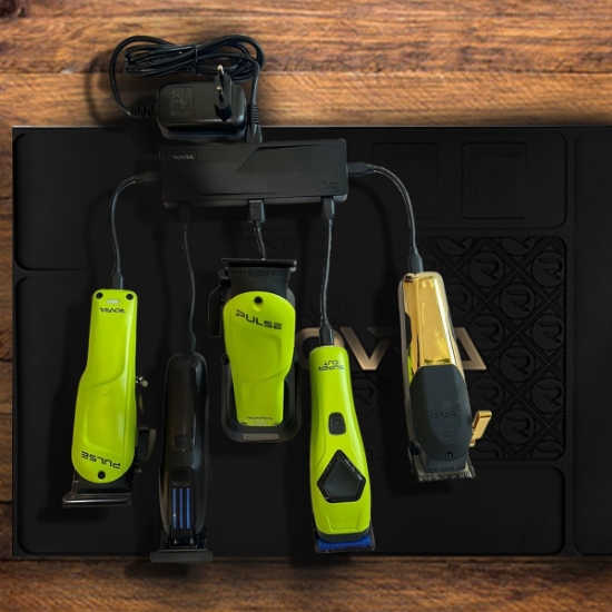 Statie de incarcare - ROVRA pentru masina de tuns/contur - 5 porturi