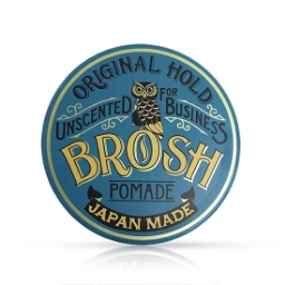 Ceara pentru par - BROSH - Pomade  - Unscented - 115 gr  