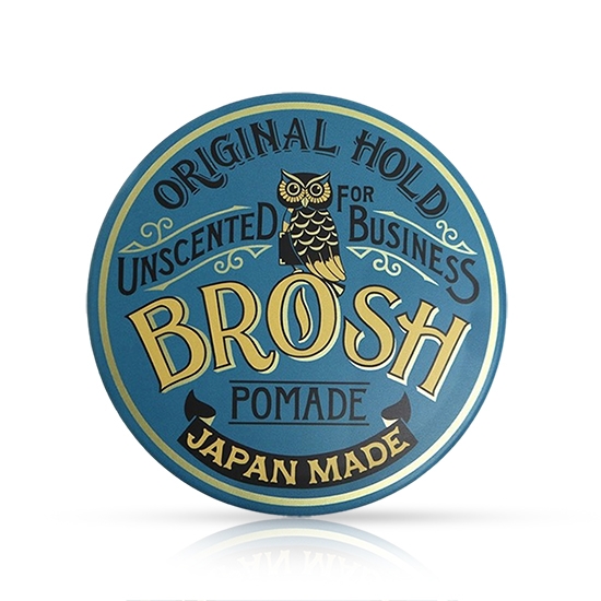 Ceara pentru par - BROSH - Pomade  - Unscented - 115 gr  