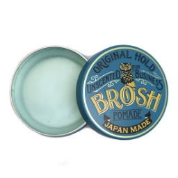 Ceara pentru par - BROSH - Pomade  - Unscented - 115 gr  