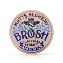 Ceara pentru par - BROSH - Pomade - Clay Fiber - 120 gr  