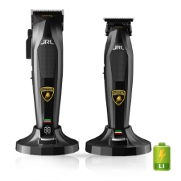 Set JRL Profesional - Diamante - Masina de tuns 2025C + Masina de contur 2025T - Black - fara fir 