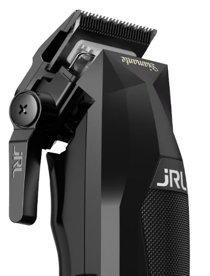 Set JRL Profesional - Diamante - Masina de tuns 2025C + Masina de contur 2025T - Black - fara fir 