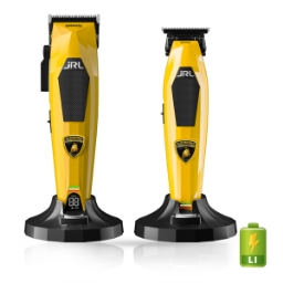 Set JRL Profesional - Diamante - Masina de tuns 2025C + Masina de contur 2025T - Yellow - fara fir 