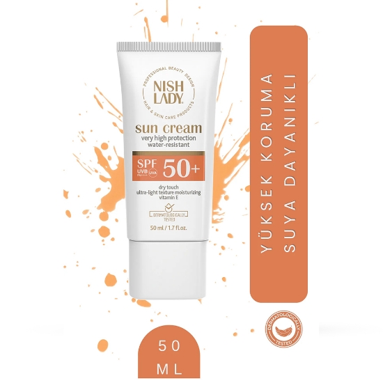 Crema solara - SPF 50+ NISH LADY - 50 ml