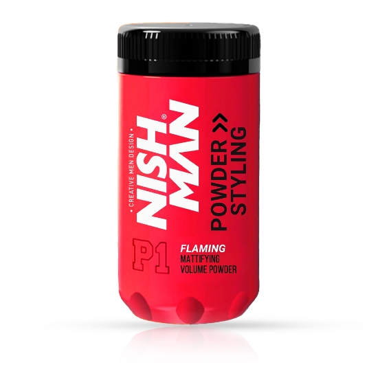 Pudra de volum - NISH MAN - FLAMING - 20 gr