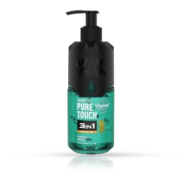 Gel de dus - NISH MAN - Pure Touch - 3in1 - 480 ml 