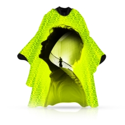 Pelerina coafor/frizerie ROVRA - Verde - guler neopren - RT97 - IN YOUR MIND