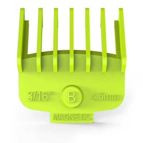 Gratar intermediar 4.5 mm - ROVRA - Clip Magnetic - Verde
