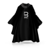 L3VEL3  - Pelerina frizerie/coafor - guler neopren Neagra