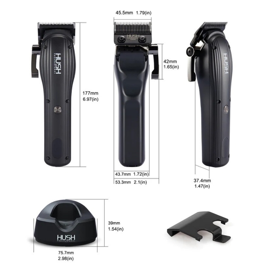 Imagine Masina de tuns - HUSH PROFESSIONAL / C2 - 7200 RPM - fara fir 