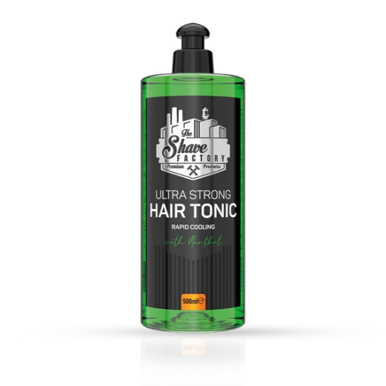 Imagine Hair tonic pentru par - SHAVE FACTORY - Ultra Strong - 500 ml 