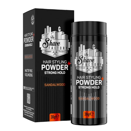 Imagine Pudra - SHAVE FACTORY - de volum si efect mat 30 gr - SANDALWOOD