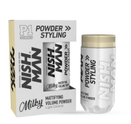Pudra de volum - NISH MAN -  Light Hold -  Milky 20 gr 