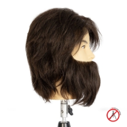 Cap de manechin + barba EXALTO - MIKE - par 100% natural