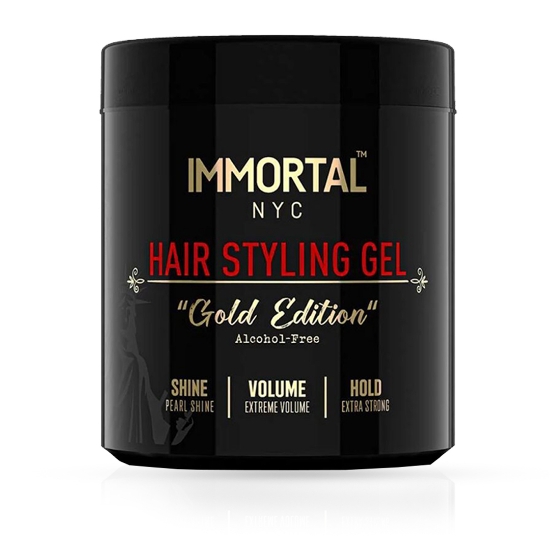 Imagine Gel de par - IMMORTAL - Gold Edition  - Fara alcool - 500 ml